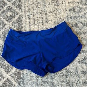 Royal Blue Speed Up Low-Rise Lined Short 2.5"